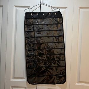 Black Hanging Jewelry Organizer